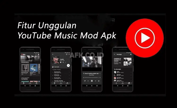 Fitur Unggulan YouTube Music Mod Apk