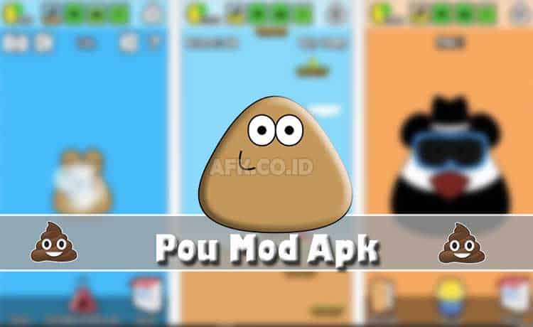 Download Pou Mod Apk Unlimited Money & Max Level