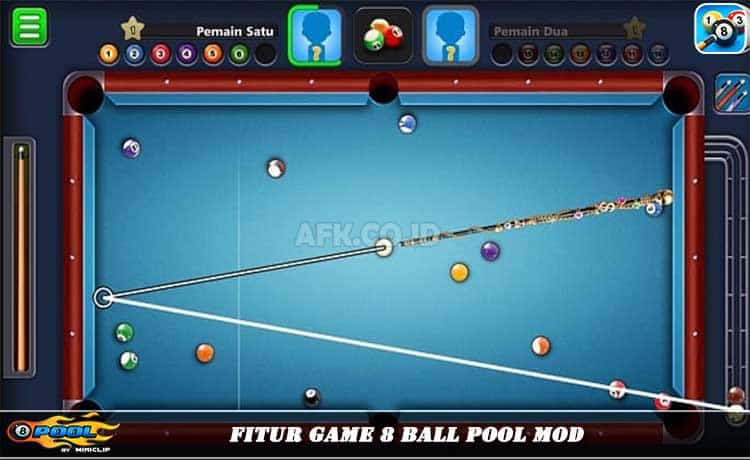 Fitur Game 8 Ball Pool Mod