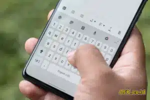 ilustrasi keyboard android