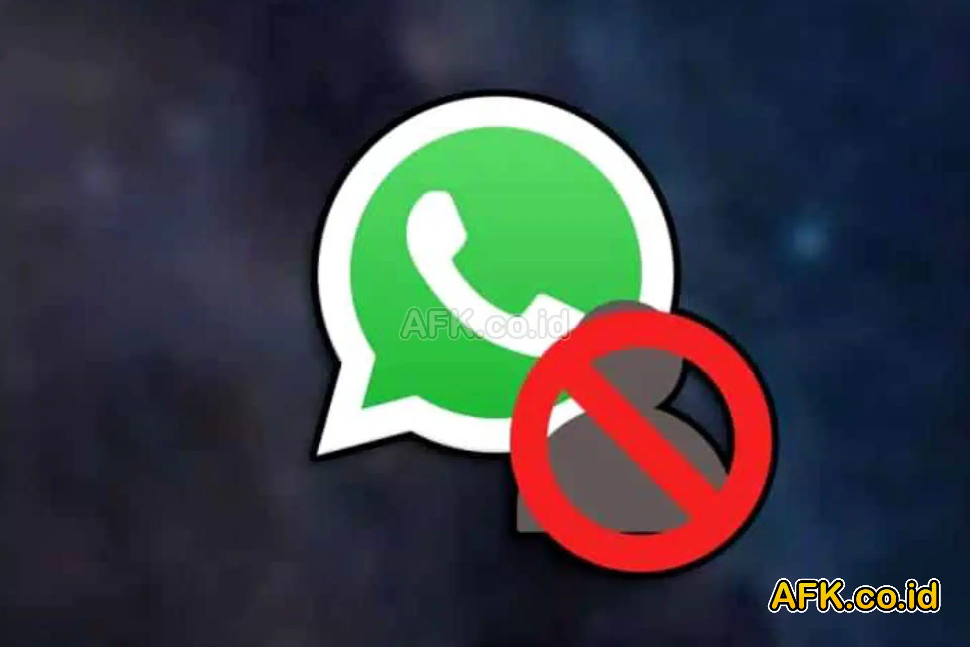 ilustrasi cara blokir kontrak whatsapp