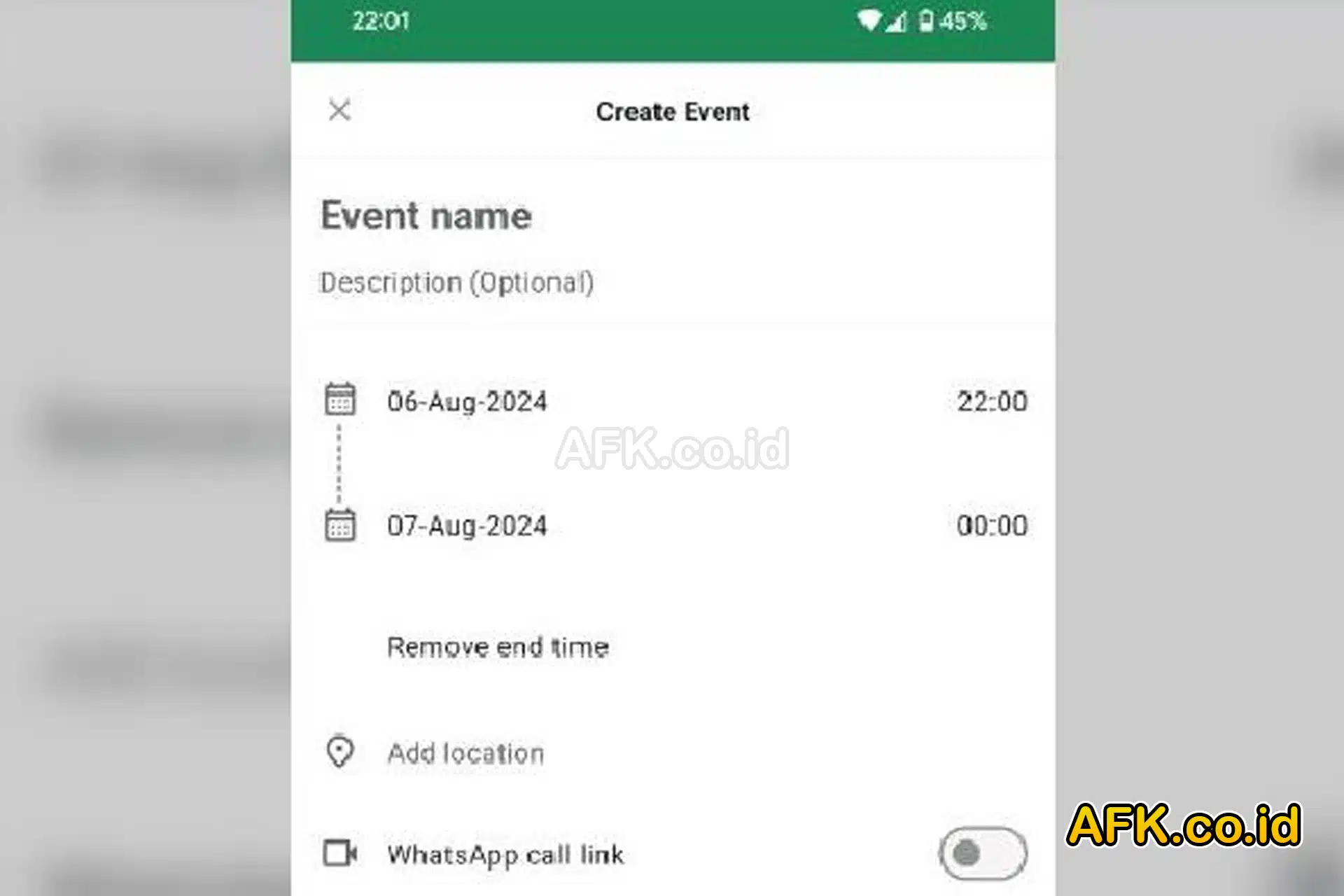 WhatsApp Test Fitur Durasi Acara Obrolan Grup di Android